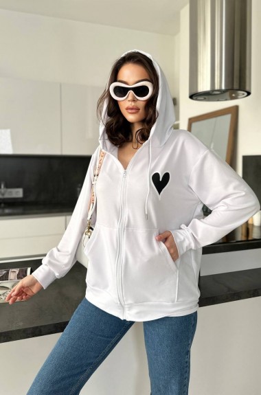 Худи однотонное IO-699A370 Худи однотонное IO-699A370