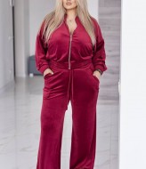 Велюровий костюм кофта і штани VLT-954A900