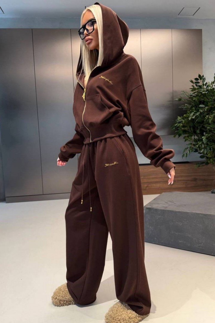 Костюм 2-ка худі на блискавці і штани IMMA-443A630