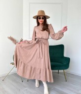 Платье вельвет IMMA-101A520