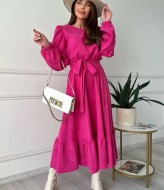 Платье вельвет IMMA-101A520