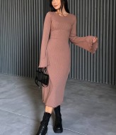 Платье с рукавами клеш IMMA-090A420