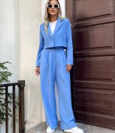 Брючный костюм с коротким пиджаком  ANA-1612A17