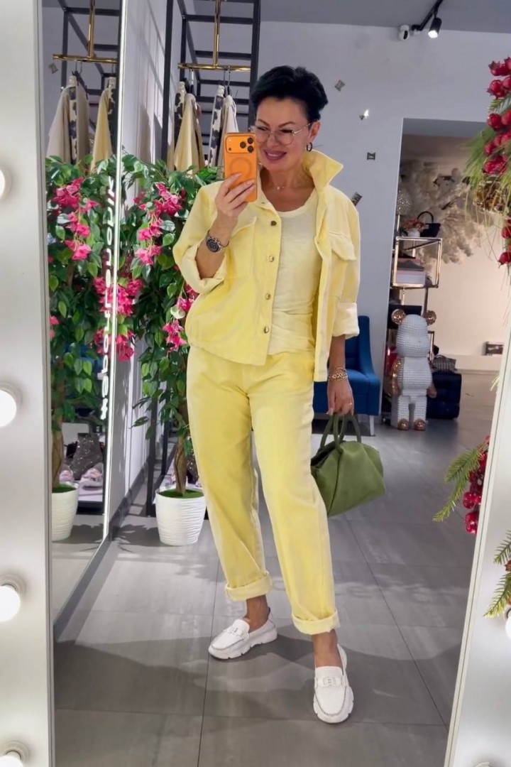 Вельветовый костюм CUR-911A800