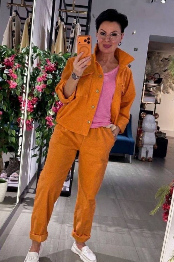 Вельветовый костюм CUR-911A800