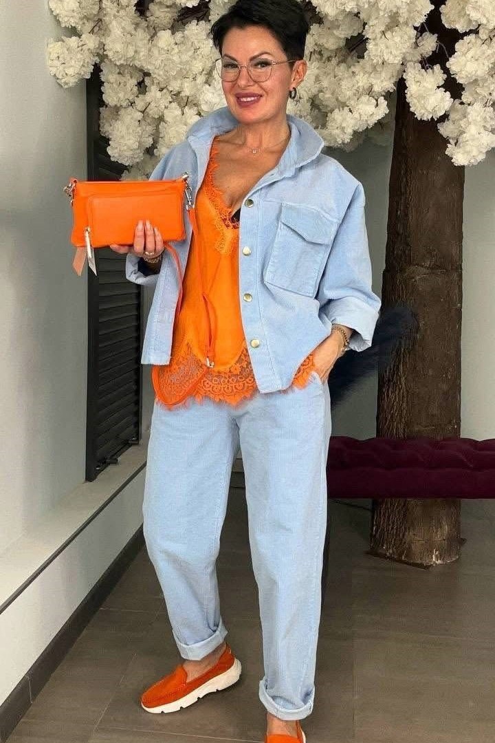 Вельветовый костюм CUR-911A800