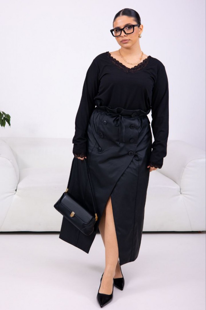 Лонгслив с кружевом ET-791A380