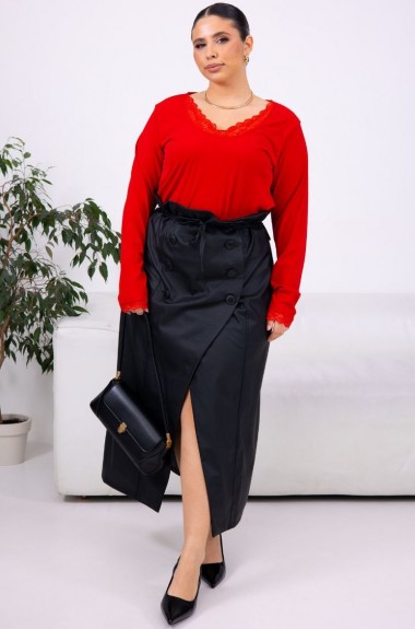 Лонгслив с кружевом ET-791A380