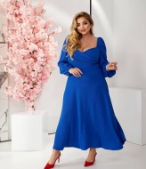Платье в пол большого размера EY-667A17B21