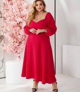 Платье в пол большого размера EY-667A17B21