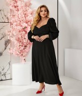 Платье в пол большого размера EY-667A17B21