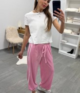 Велюровые штаны женские  DMP-R7179A380