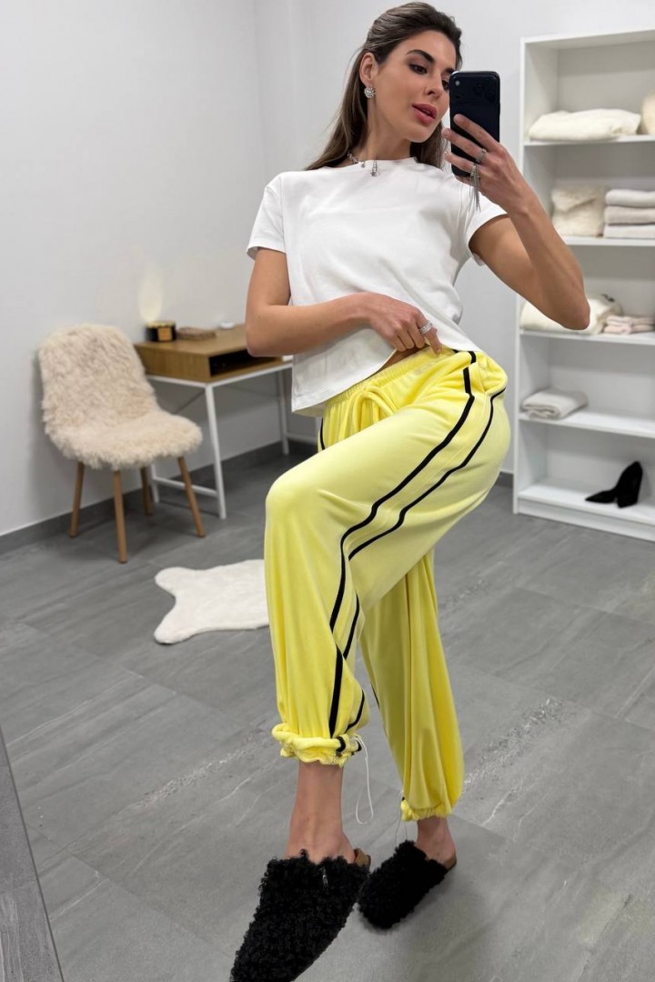 Велюровые штаны женские  DMP-R7179A380