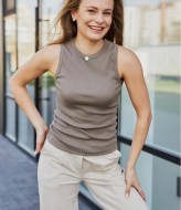 Майка в рубчик женская  NBR-159A300