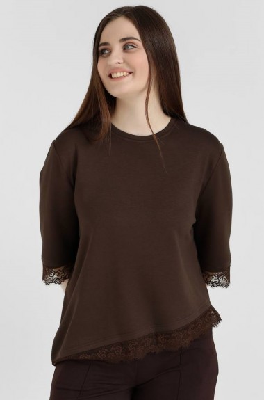 Асимметричная футболка NBR-227A500 Асимметричная футболка NBR-227A500