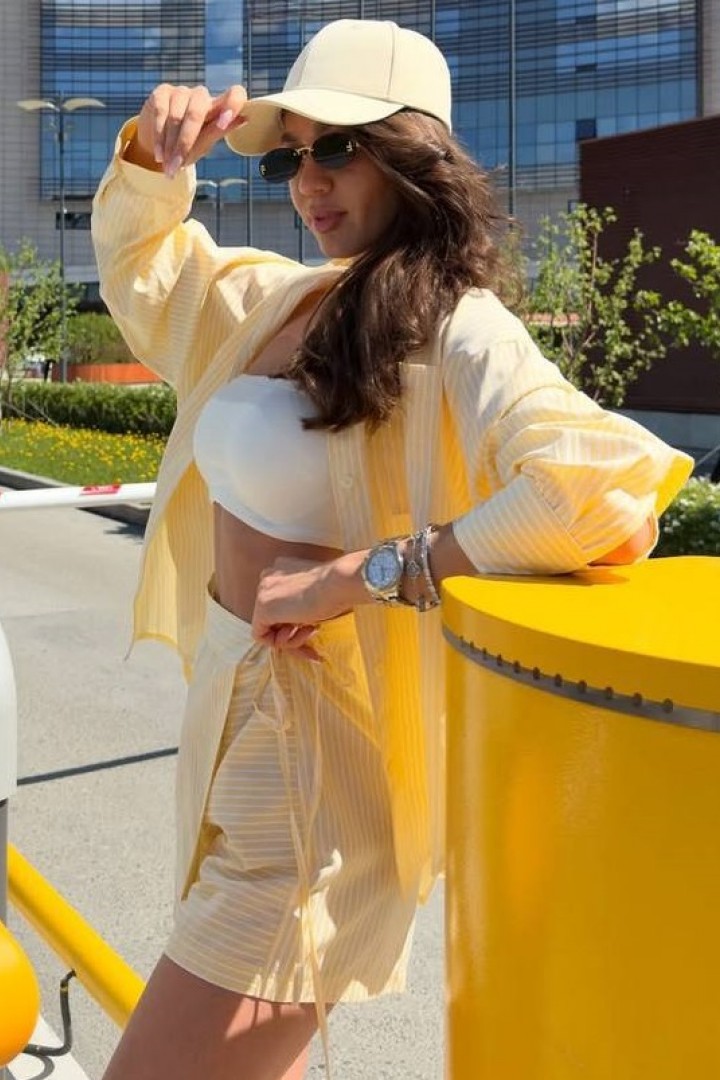 Костюм рубашка и шорты SAO-219A490