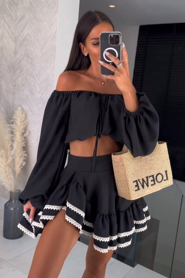 Костюм юбка и топ SAO-157A480