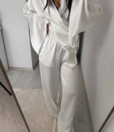 Шелковый брючный костюм BAC-971A750