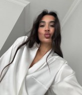 Шелковый брючный костюм BAC-971A750