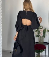 Розкішна сукня з відкритою спіною GIL-021A810