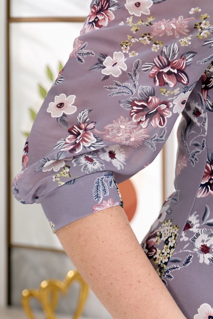 Нежное платье с цветочным принтом LISA-262A510