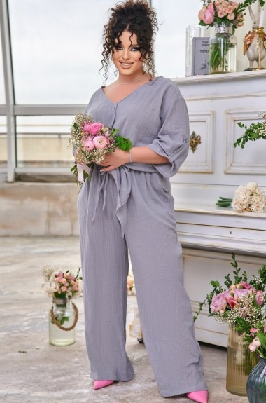 Костюм женский лен DG-c41747.1A700 Костюм женский лен DG-c41747.1A700