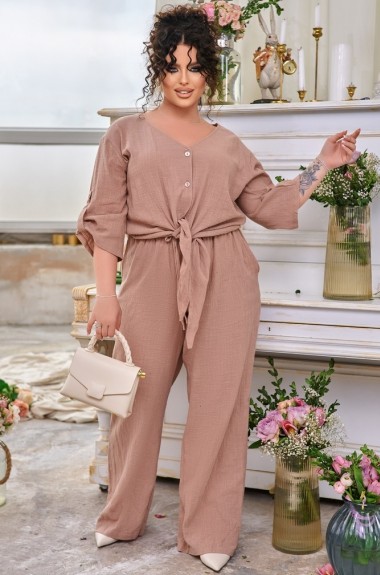 Костюм женский лен DG-c41747.1A700 Костюм женский лен DG-c41747.1A700