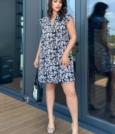 Летнее платье трапеция DG-p15536A250