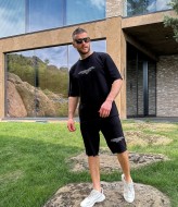 Костюм мужской футболка и шорты DG-at41846A550