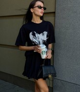 Женская футболка с рисунком MV-837A350