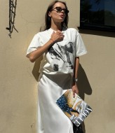 Женская футболка с рисунком MV-837A350