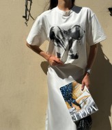 Женская футболка с рисунком MV-837A350