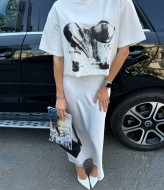 Женская футболка с рисунком MV-837A350