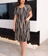 Платье халат летнее AO-2410A400