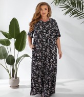 Летнее платье макси  NU-1444A17