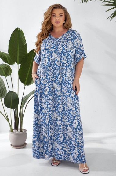 Летнее платье макси  NU-1444A17