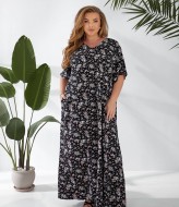 Летнее платье макси  NU-1444A17