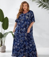 Летнее платье макси  NU-1444A17