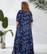 Летнее платье макси  NU-1444A17