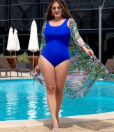 Однотонний купальник EY-259A16