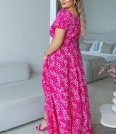 Штапельное платье большого размера PRAT-2281A550