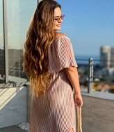 Платье из ткани плиссе  MA-N2098A620