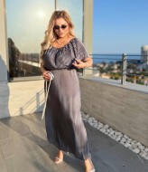 Платье из ткани плиссе  MA-N2098A620