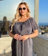 Платье из ткани плиссе  MA-N2098A620