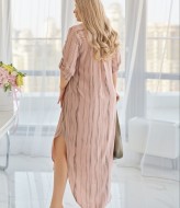 Платье рубашка длинное летнее VOJ-1016A700