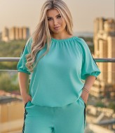 Костюм с лампасами женский  VOJ-1030A740