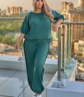 Костюм с лампасами женский  VOJ-1030A740