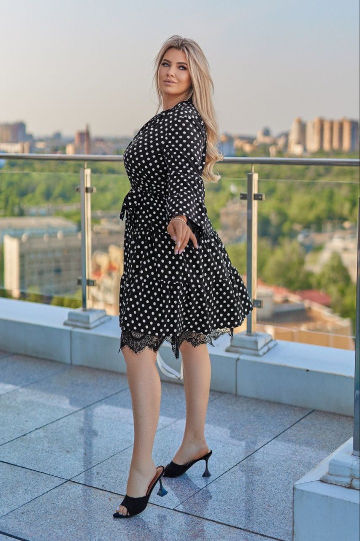 Сукня з мереживом VOJ-1027A650