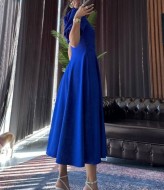 Однотонное платье DMP-R1785A400