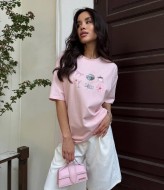 Женская футболка с принтом SSY-09A400